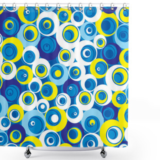 Personality  Mixed Texture Shower Curtains