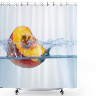 Personality  Peach Shower Curtains