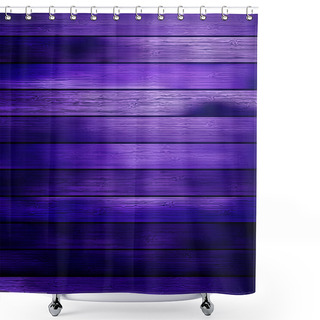 Personality  Abstract Wood Plank Purple Texture Shower Curtains