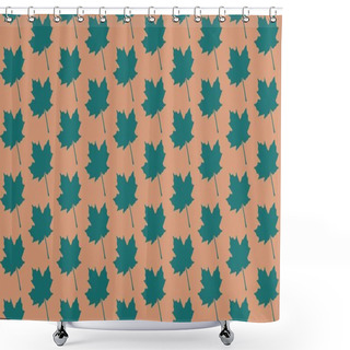 Personality  Seamless Abstract Background With Geometric Elements Shower Curtains