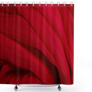 Personality  Red Textile Texture Background. Abstract Red Background.Red Fabric Texture. Shower Curtains