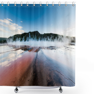 Personality  Yellowstone National Park Shower Curtains