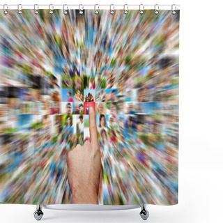 Personality  Social Media And Hand Selecting Shower Curtains