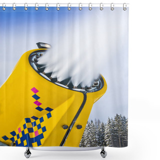 Personality  Snowmashine Shower Curtains
