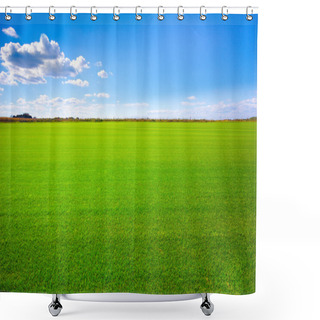 Personality  Grass Landscape Shower Curtains