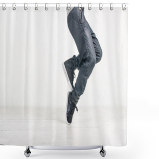 Personality  Street Dance Shower Curtains