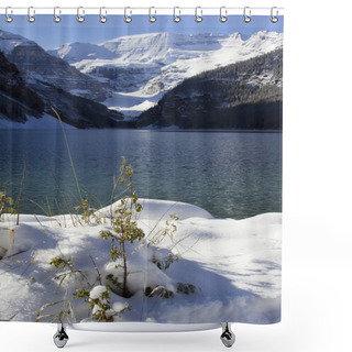 Personality  Lake Louise Winter Wonderland Shower Curtains