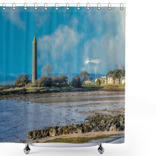 Personality  The Bay At The South End Of Largs On The West Coast Of Scotland  Shower Curtains