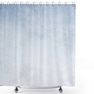 Personality  Stained Gradient Blue Background Shower Curtains