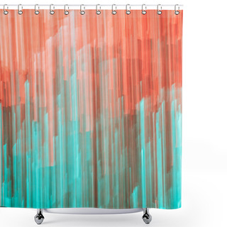 Personality  Beautiful Bright Shiny Vertical Stripes, Abstract Background Shower Curtains