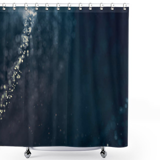 Personality  Glitter Lights Defocused Background Shower Curtains