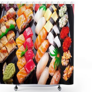 Personality  Assorted Japanese Sushi Shower Curtains