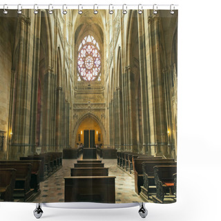 Personality  The St. Vitus Cathedral Shower Curtains