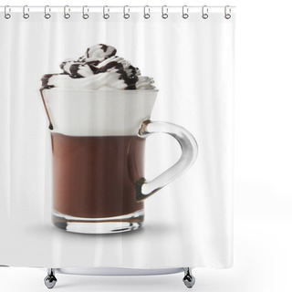 Personality  Hot Chocolate Shower Curtains