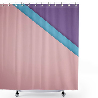 Personality  Beautiful Colorful Abstract Background From Arranged Colored Paper Shower Curtains