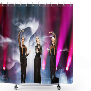Personality  Artsvik From Armenia Eurovision 2017 Shower Curtains