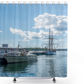 Personality  Oslofjord Shower Curtains