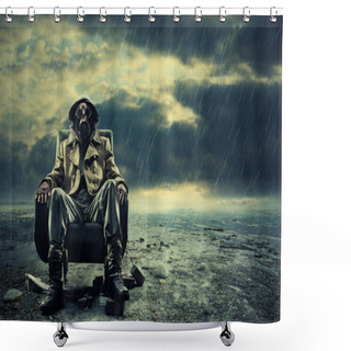 Personality  Environmental Disaster Shower Curtains