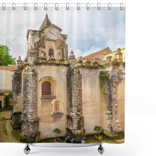 Personality  Church Of Our Lady Populace In Caldas Da Rainha ,Portugal Shower Curtains