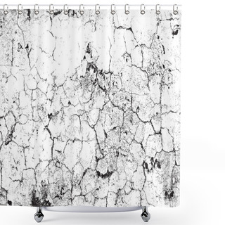 Personality  Distress Cracks Shower Curtains