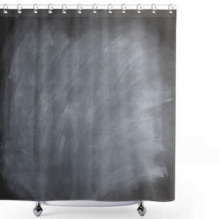 Personality  Chalkboard Texture Background Shower Curtains