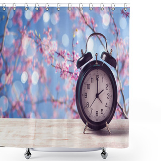 Personality  Spring Time Change Concept Shower Curtains