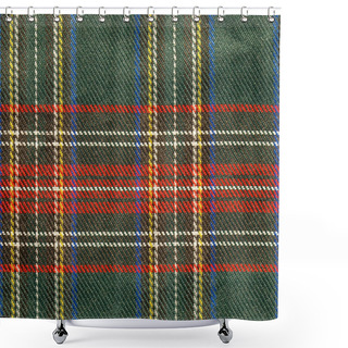Personality  Tartan Background Shower Curtains