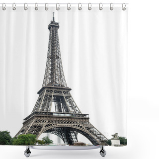 Personality  Eiffel Tower Shower Curtains