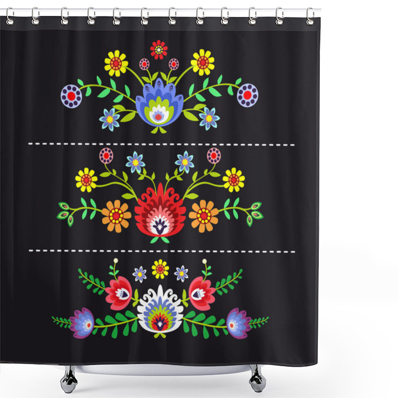 Personality  Folk Pattern Shower Curtains