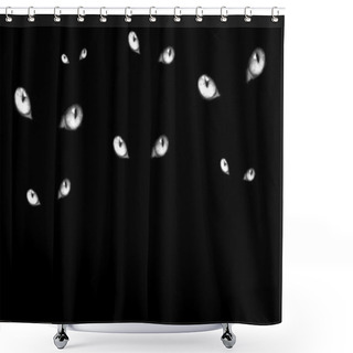 Personality  Eyes Shower Curtains