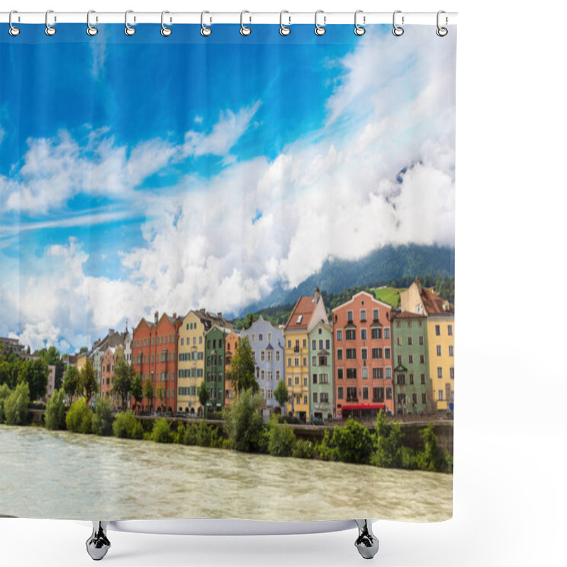 Personality  Colorful Buildings In Innsbruck Shower Curtains