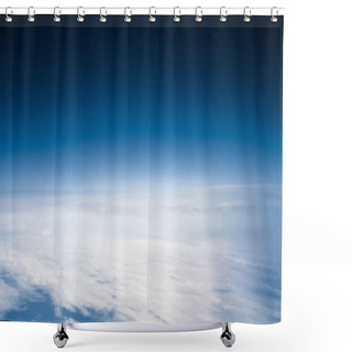 Personality  Atmosphere Space Air Sky And Clouds Shower Curtains