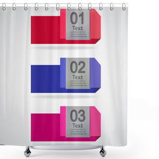 Personality  Vector With Place For Your Text Shower Curtains