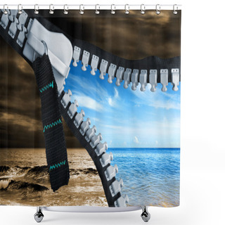 Personality  Bad Into Good Shower Curtains