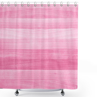 Personality  Pink Wood Texture Shower Curtains
