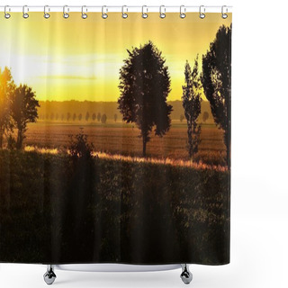 Personality  Country Sunsets Shower Curtains