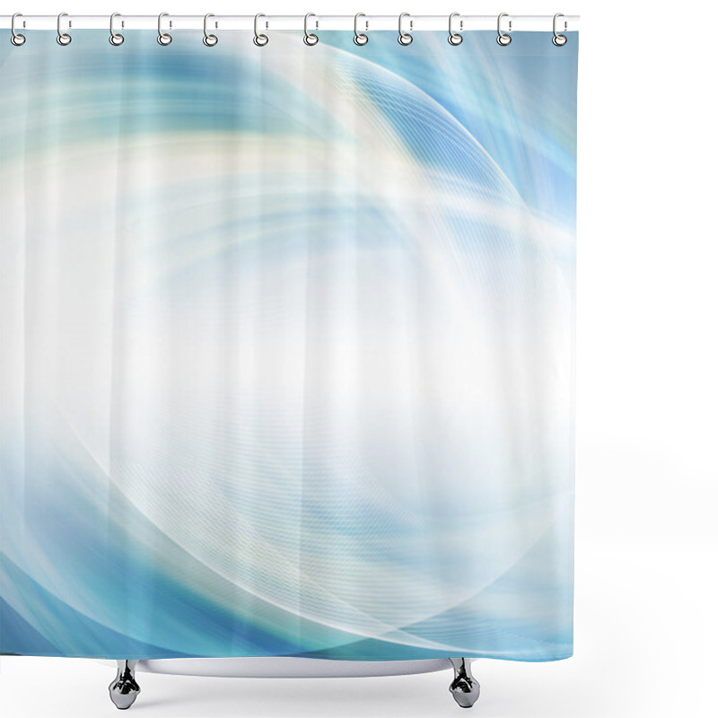 Personality  Technology background, from series best concept of global business shower curtains