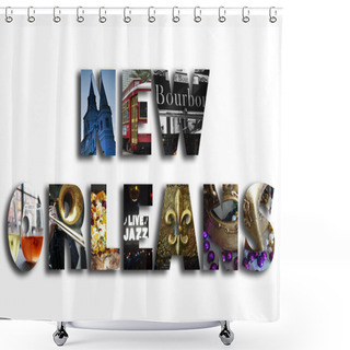 Personality  New Orleans  Shower Curtains