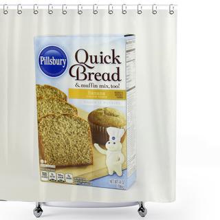 Personality  Box Of Pillsbury Quick Bread Banana Muffin Mix Shower Curtains