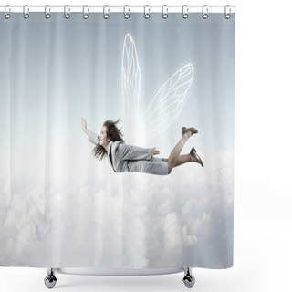 Personality  That Feeling Of Freedom Shower Curtains
