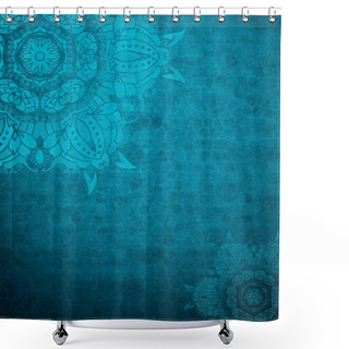 Personality  Vintage Grunge Background Shower Curtains