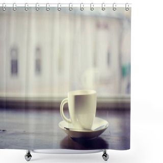 Personality  Cup Of Tea Shower Curtains