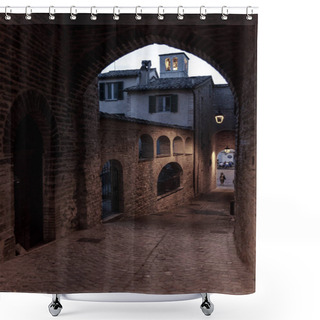 Personality  Italy, Marche, Sassoferrato Shower Curtains