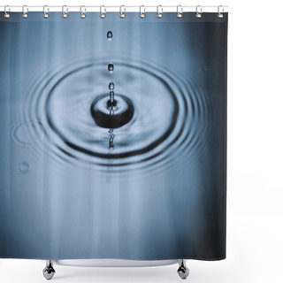 Personality  Splash On Water Surface Shower Curtains