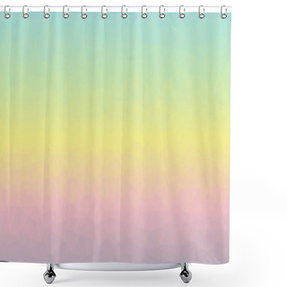 Personality  Abstract Geometric Background With Poly Pattern Shower Curtains