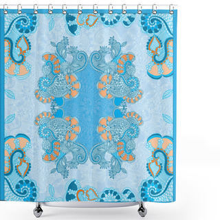 Personality  Ornamental Floral Paisley Bandanna Shower Curtains
