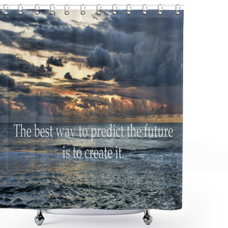 Personality  Ocean Inspiration Shower Curtains