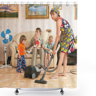 Personality  Cleaning Shower Curtains