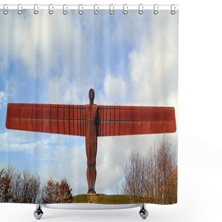 Personality  The Angel Of The North, Gateshead Shower Curtains