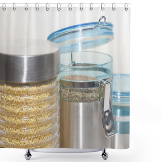 Personality  Millet And Buckwheat Shower Curtains